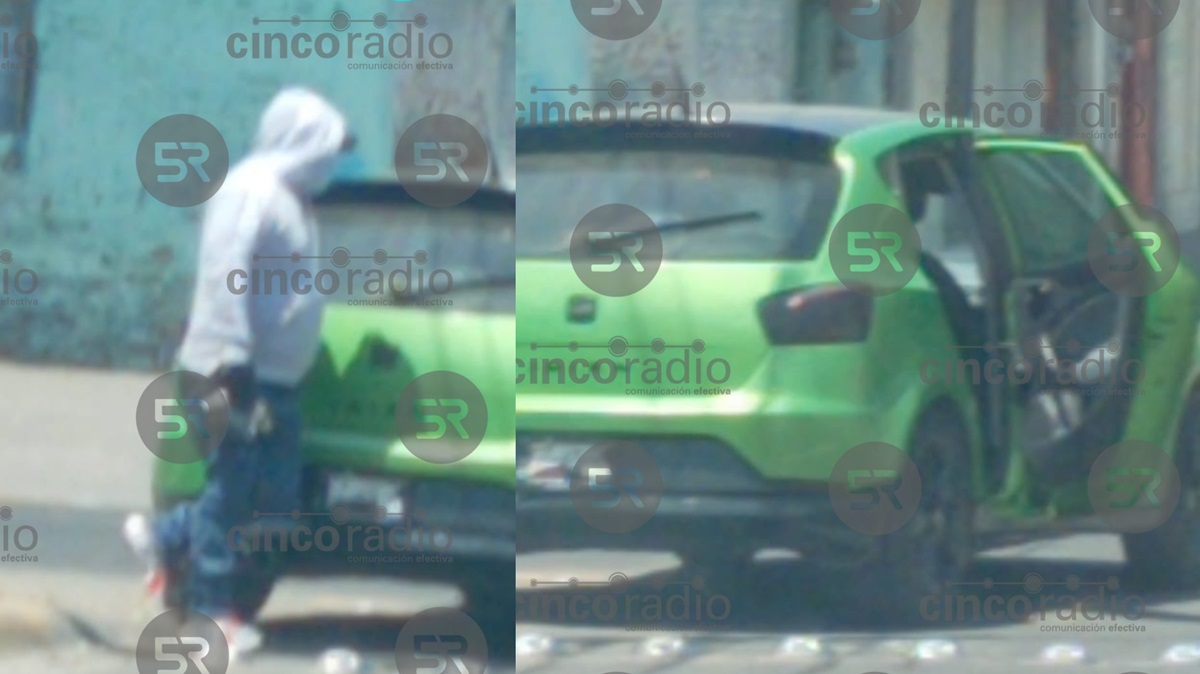 ¡Robo de película en Puebla! Comando armado de 10 sicarios sigue y asalta a cuentahabiente por $300,000 en pleno día