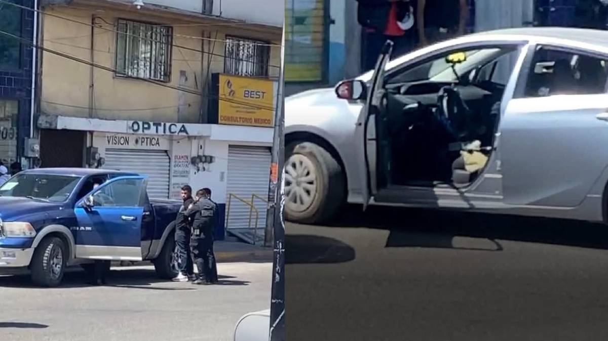 Tensión en Puebla: Tres sujetos armados detenidos tras amenazar a comerciantes