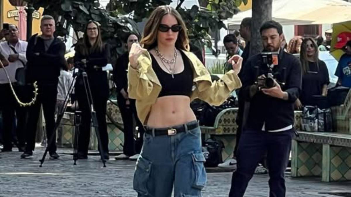 Belinda deslumbra en Puebla: Filma en Atlixco y emociona a sus fans