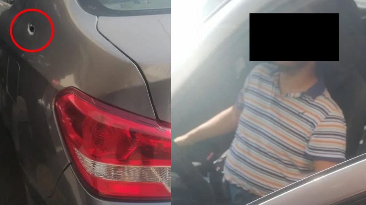 ¡Milagro sobre ruedas! Conductor baleado en Periférico logra llegar a clínica en Clavijero y sobrevive para contarlo