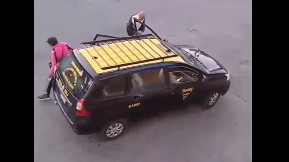 Ola de Asaltos a Taxistas en Puebla: Video Muestra Violento Atraco en la Colonia Jorge Murat