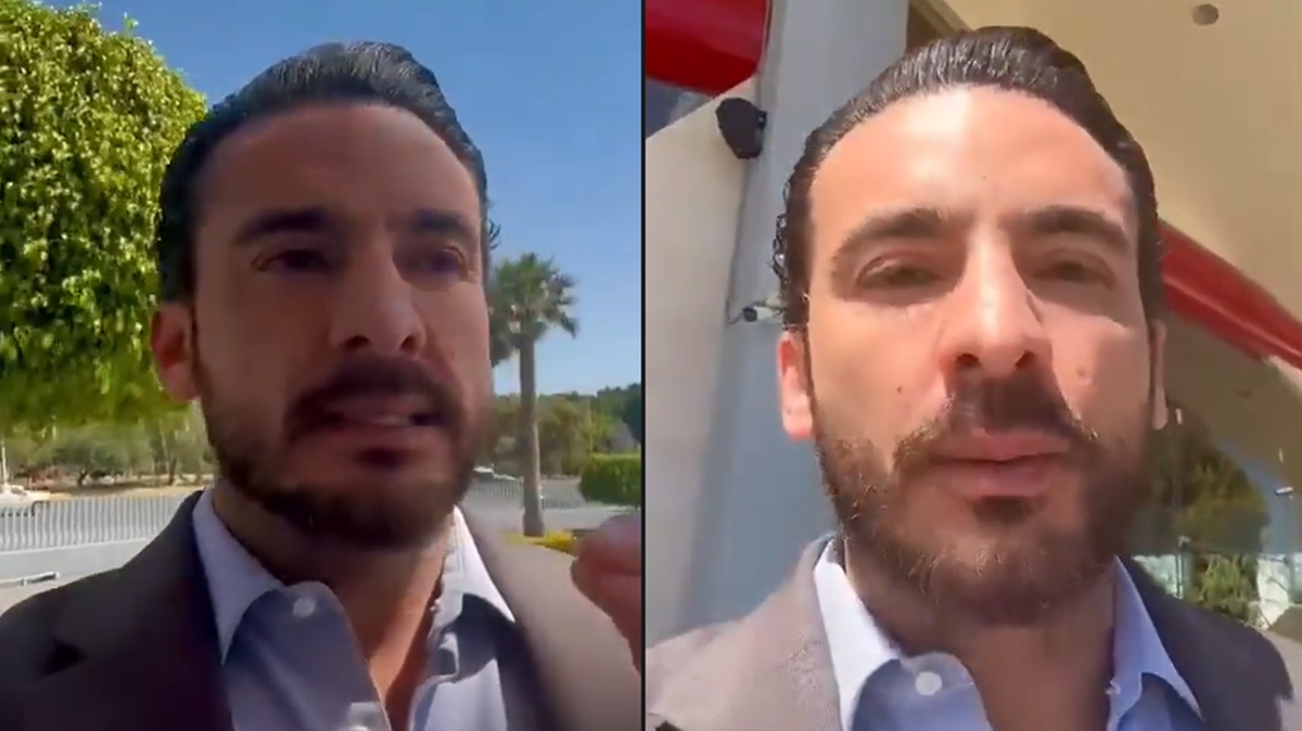 Asaltan al diputado Toño López al salir de iglesia en Puebla, fue interceptado por dos sujetos en motocicleta