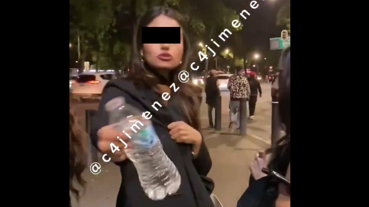 VIDEO: Joven intenta fingir agresión tras ser exhibida por no pagar agua
