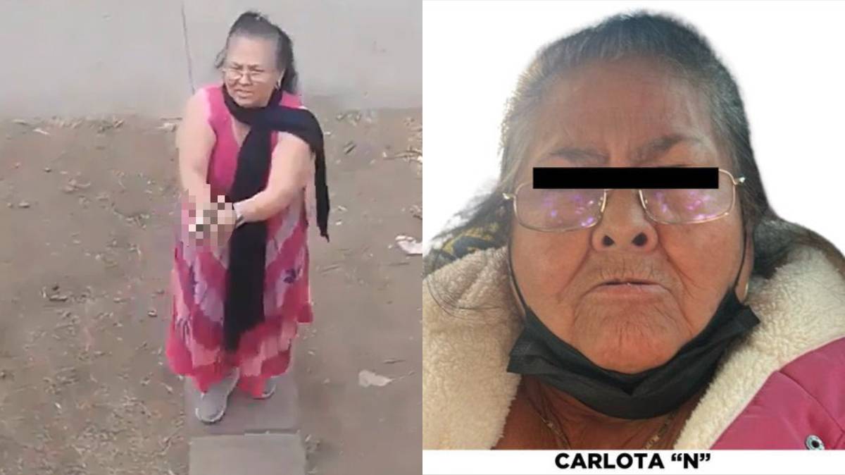¡Cayó Carlota! Detienen a la adulta mayor que disparó contra invasores en Chalco