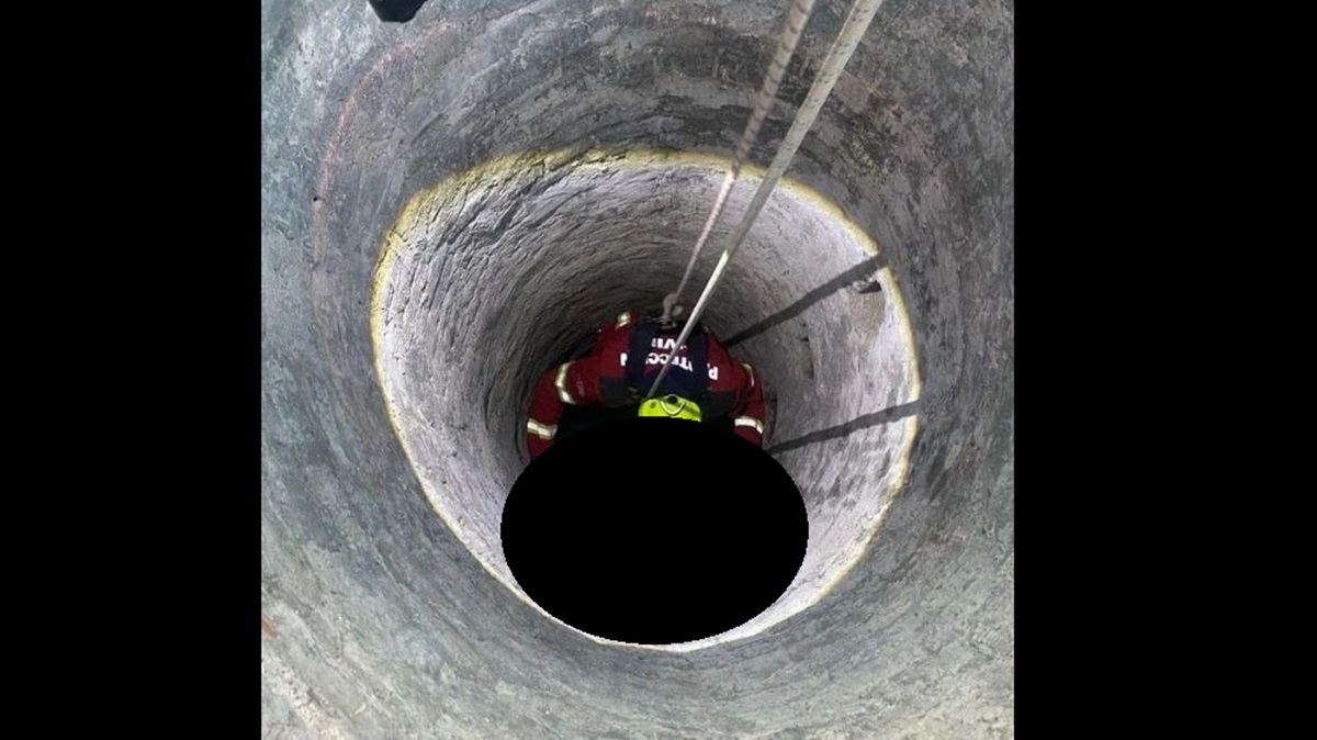 Milagro en Puebla: joven sobrevive tras caer a un pozo de 10 metros