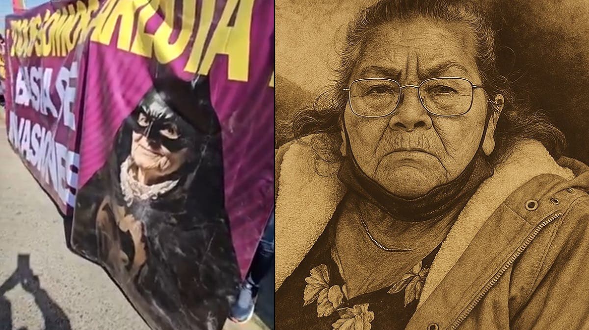 “La abuelita de Batman”: protestan por la libertad de Doña Carlota Alfaro tras balacera en Chalco
