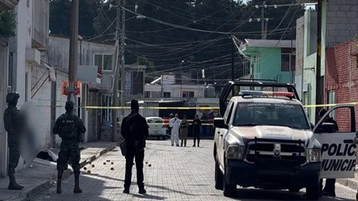 Lo ejecutan afuera de una tienda en Amozoc; vecinos escucharon los disparos
