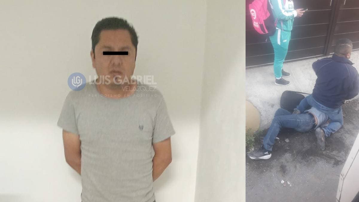 Valentía de padre: detiene a asaltante armado que amenazó a su hija estudiante en Puebla