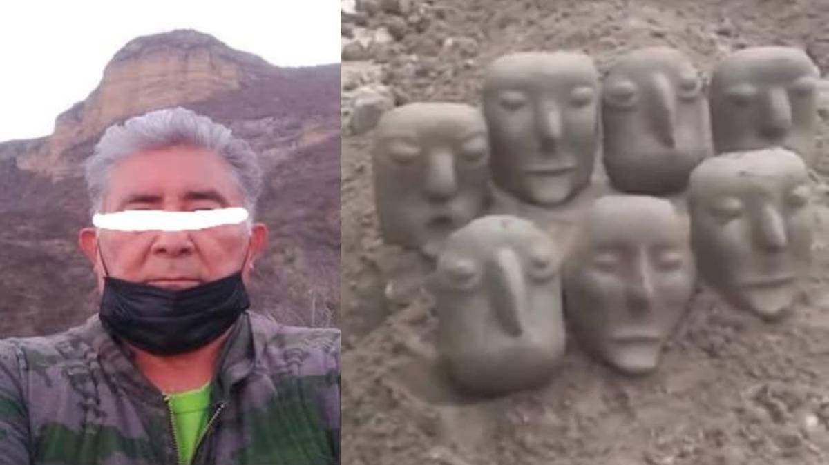 Cazador de tesoros detenido en zona sagrada de Puebla: buscaba vestigios con detector de metales en área protegida