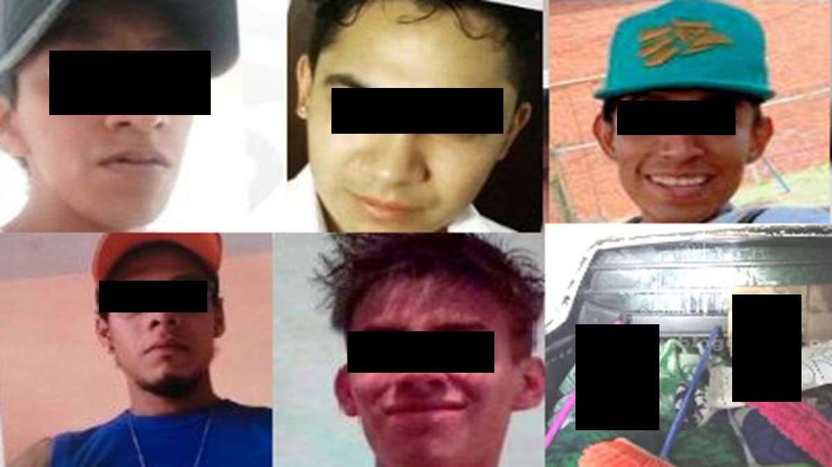 Identifican a cinco de los seis ejecutados por “La Barredora” en Puebla: eran buscados y vivían en Coronango, Bosques de San Sebastián y Amalucan