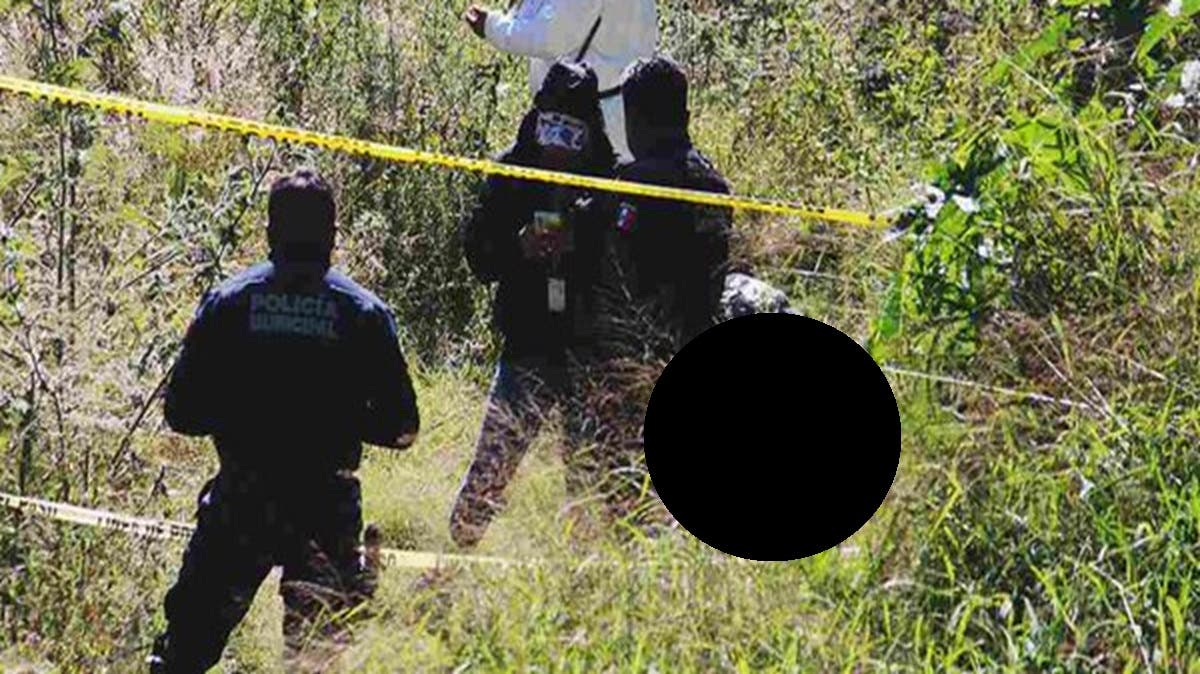 Terror en Amozoc: abandonan cuerpo maniatado dentro de auto calcinado al fondo de una barranca