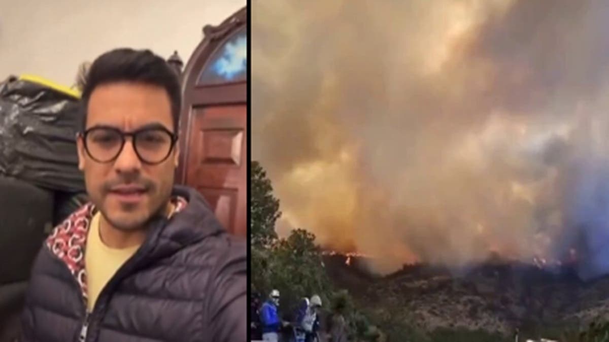 Carlos Rivera abre su casa como centro de acopio tras incendios en Tlaxcala: el fuego arrasa bosques y despierta la solidaridad