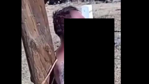 Casi lo linchan en Tlahuapan: amarran a presunto ladrón tras intento de robo a autobús