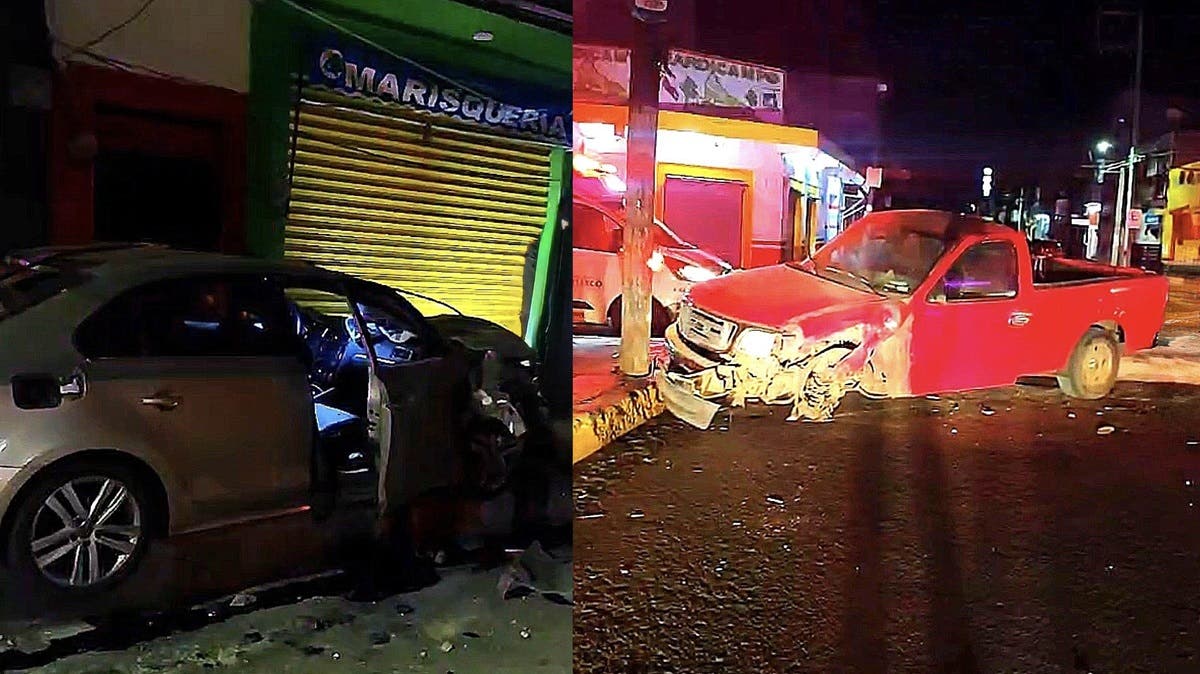 Sábado de Gloria termina en desastre: borracho estrella su Jetta en Atlixco y deja abandonados a sus amigos