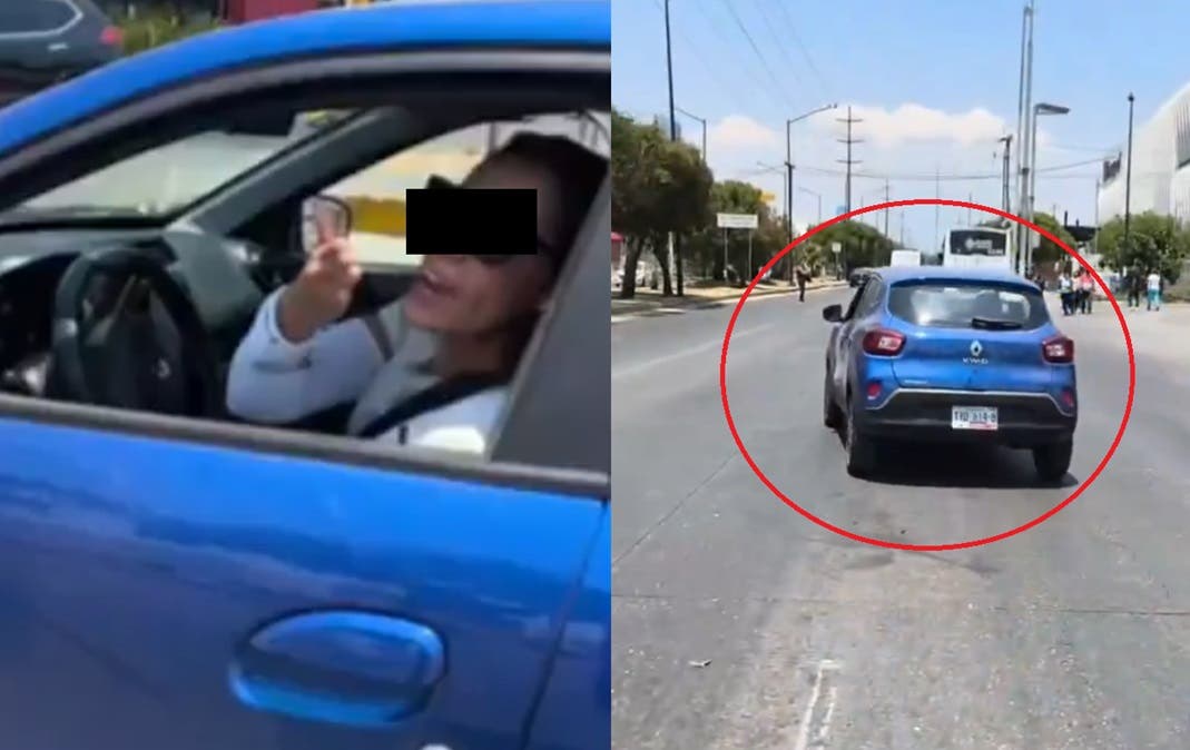 VIDEO Atropella a su perrito y casi las arrolla: conductora se burla y huye en Parque Puebla