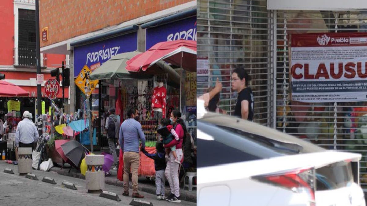 Clausuran tiendas chinas en Puebla… pero ambulantes toman su lugar con piratería al por mayor