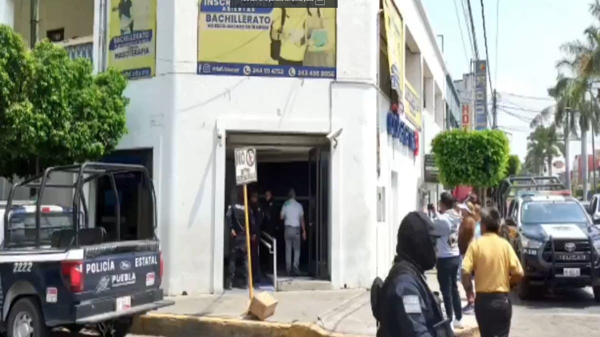 Otra vez la violencia sacude a Puebla: balean a cuentahabientes durante asalto a Banamex en Izúcar