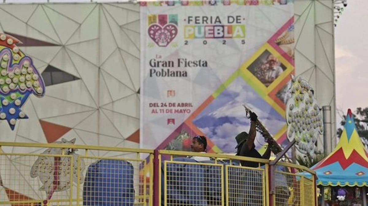 En pleno arranque de la Feria de Puebla 2025, un elemento de la Policía Estatal resultó lesionado por un disparo