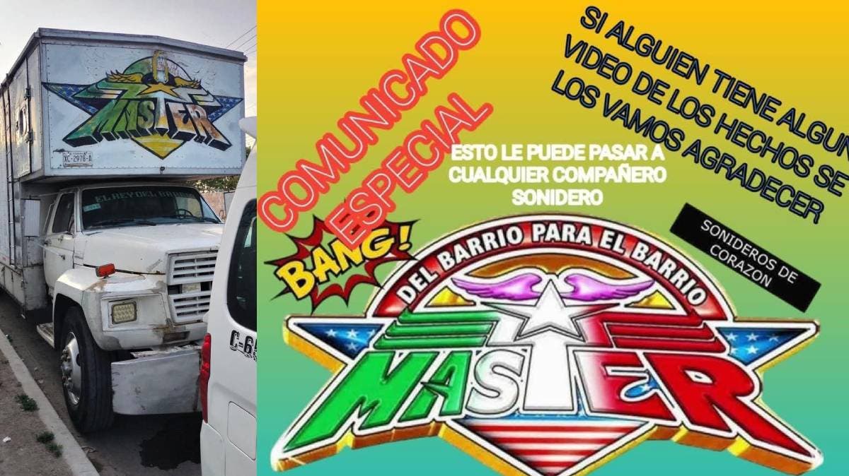 Roban camión con equipo de Sonido Máster tras presentarse en la Feria de la Memela en Puebla