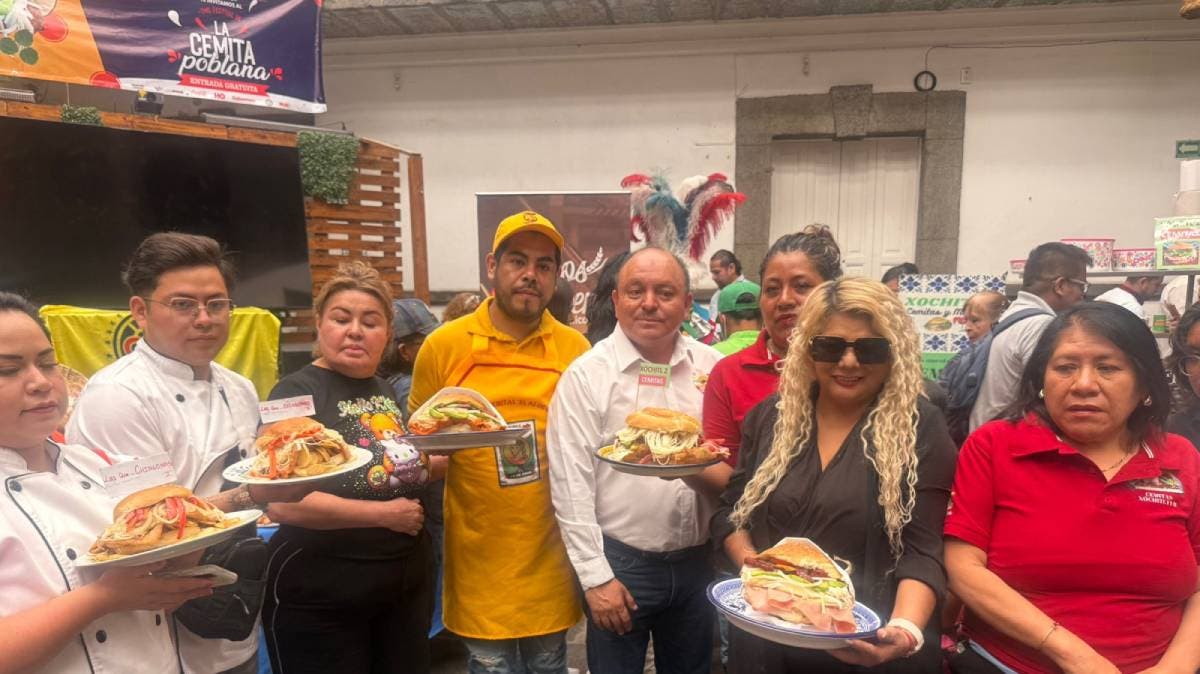 Cemitas de jabalí y búfalo: lo salvaje llega al Festival de la Cemita Poblana 2025 en Puebla