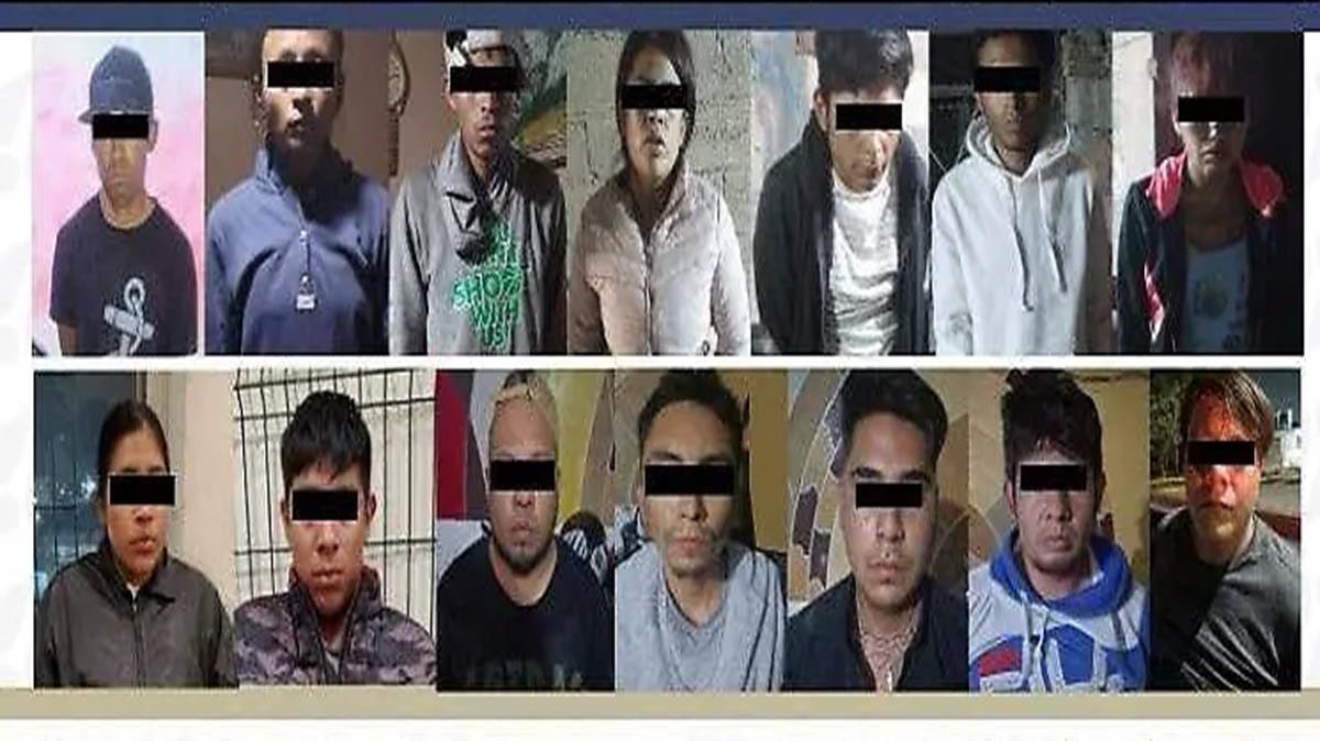 Desmantelan 5 puntos de venta de droga en Puebla y detienen a 14 personas: Operativo de seguridad en Coronango, Tlahuapan y Puebla