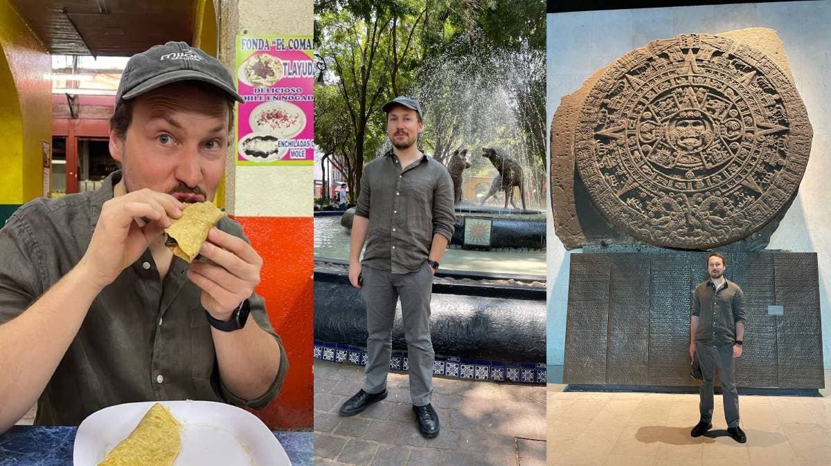 El director de “Flow” se rinde ante CDMX: tacos, historia y cine bajo el cielo del Zócalo