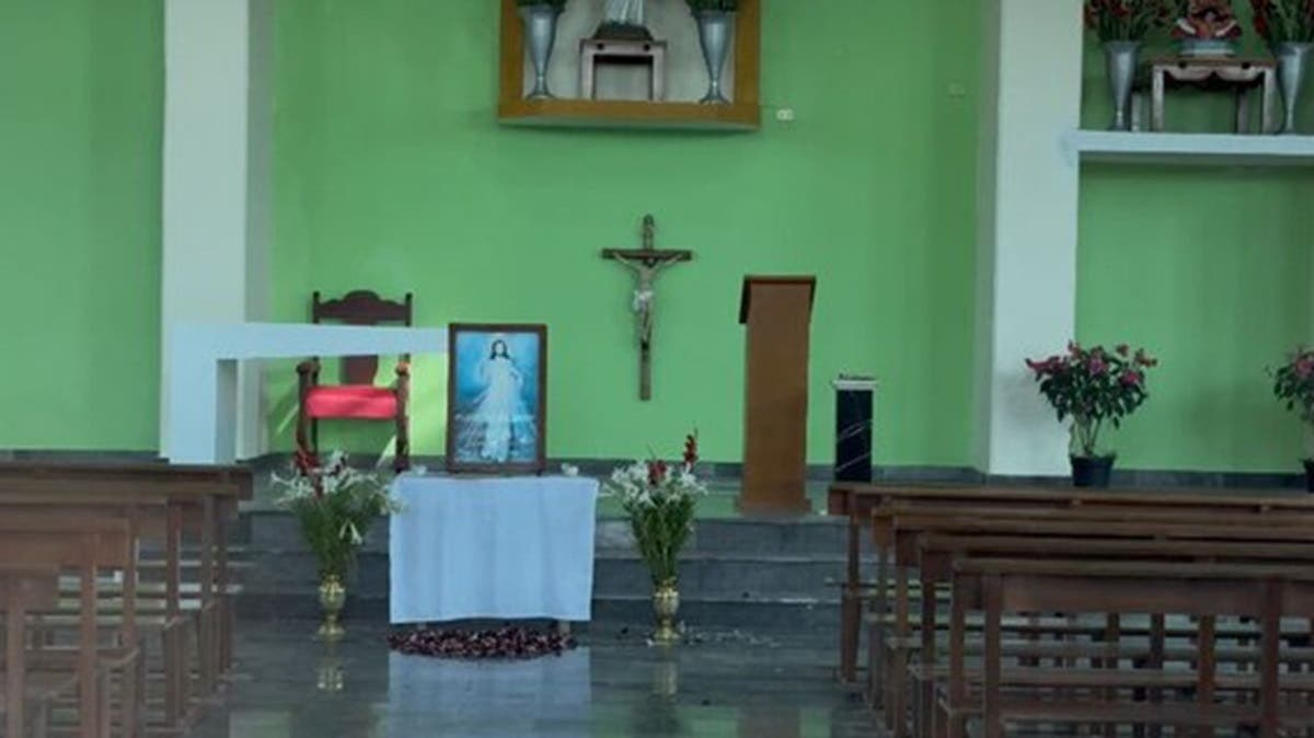 Profanan fe y roban en la Capilla del Señor de la Misericordia en Santa Clara La Venta