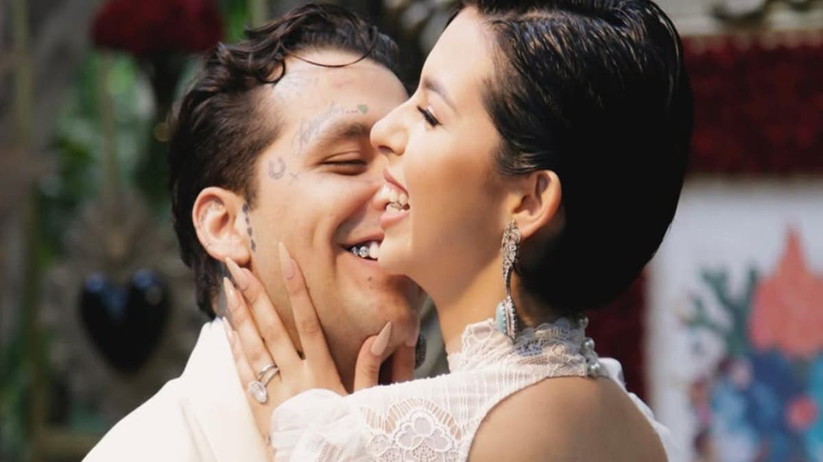 Ángela Aguilar y Nodal celebran 9 meses de amor… pero fans la acusan de exceso de Photoshop