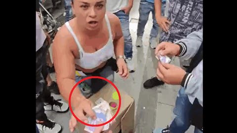 VIDEO “Juega y pierdes”: Turista cae en trampa de la bolita y destapa red de estafas callejeras