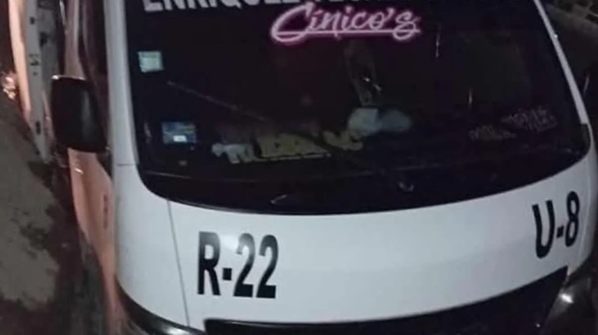 ¡Cobarde asalto en carretera! Golpean brutalmente a chofer de la Ruta 22 y le roban su unidad
