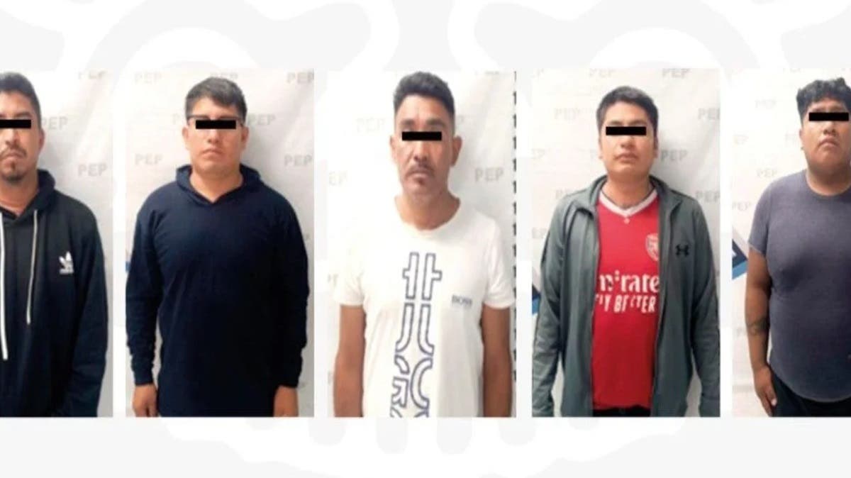 Cae peligrosa banda dedicada al robo de transporte de carga en la autopista México–Puebla; hay seis detenidos, uno menor de edad