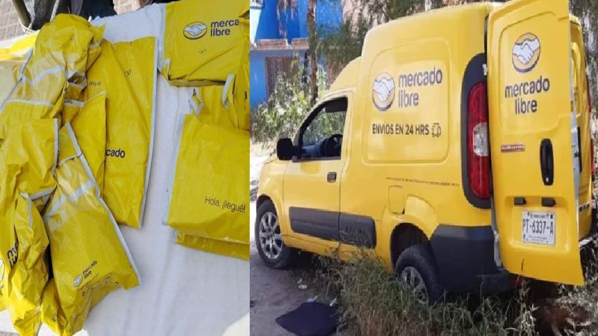 Roban camioneta con mercancía de Mercado Libre en Zacatlán-Tlaxco; asaltantes la venden en tianguis