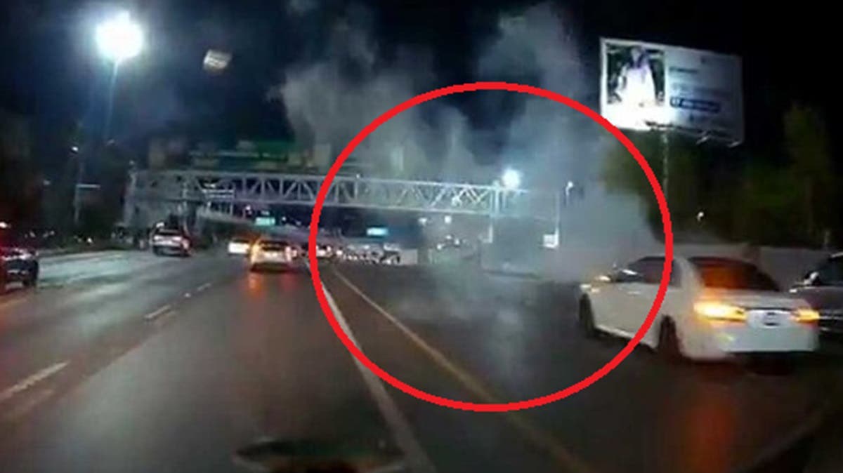 VIDEO: Así fue el brutal choque entre autos de lujo en la Vía Atlixcáyotl, Puebla