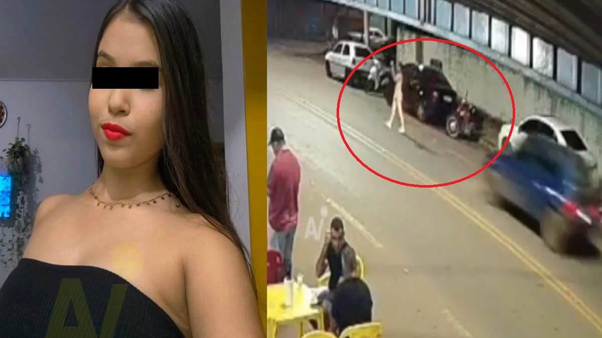 VIDEO: Atropellan a joven de 18 años que cruzaba distraída con el celular; está grave