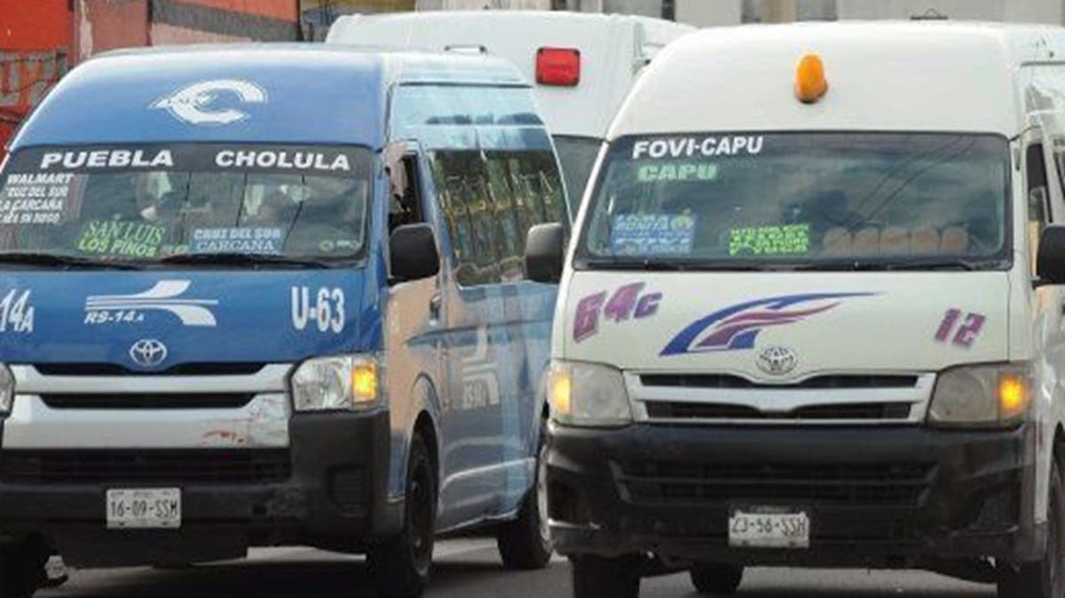 ¿Adiós combis? Analizarán ascensos, descensos y preferencias en transporte poblano