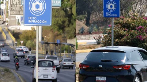 ¡Se les acabó el truco! Van por autos con placas de Tlaxcala y CDMX que evaden fotomultas en Puebla