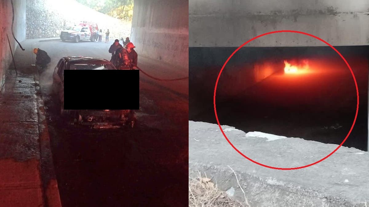 Última Hora: Jueves de terror en Puebla, hallan cuerpo calcinado dentro de cajuela en el Periférico Ecológico