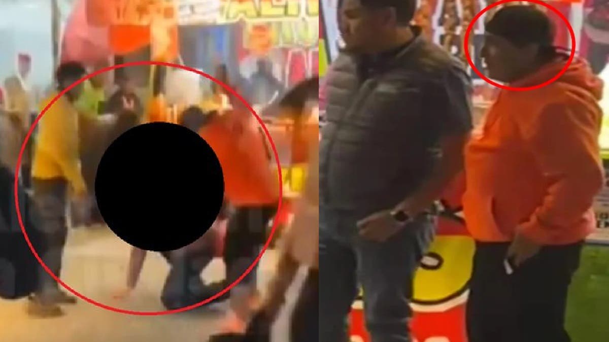 FUERTE Video: Feria sin ley en Puebla: joven casi muere a pedradas durante brutal riña; agresor sigue libre