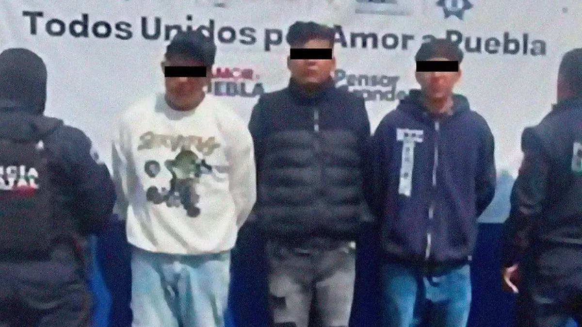 Cayeron en la autopista: capturan a tres asaltantes de la Ruta Puebla-Amozoc tras robar un celular