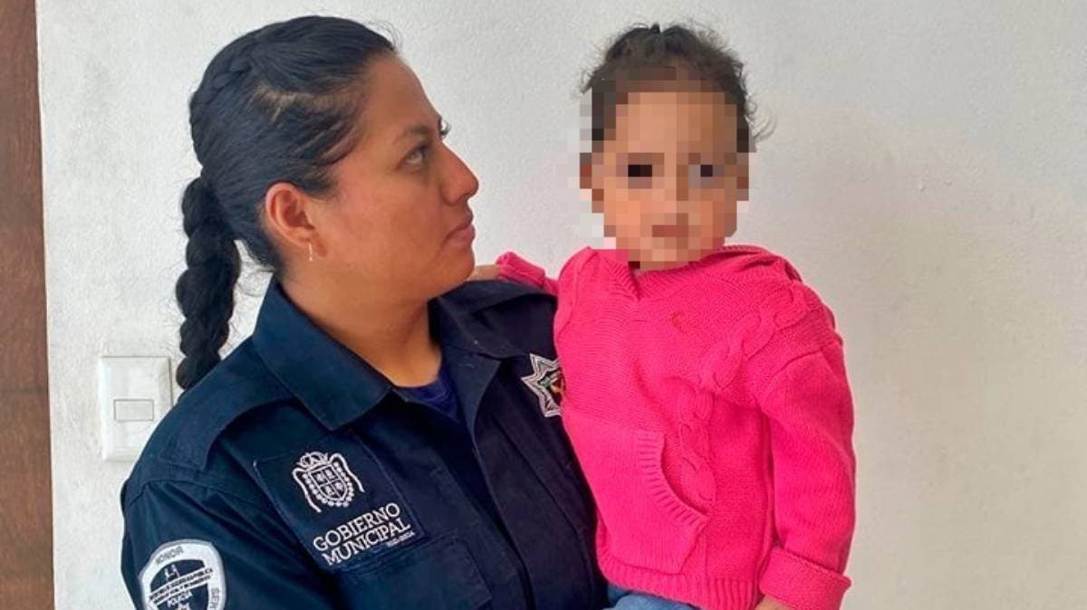 Niña de 2 años encontrada sola en calles de Coronango: vecinos evitaron una posible tragedia