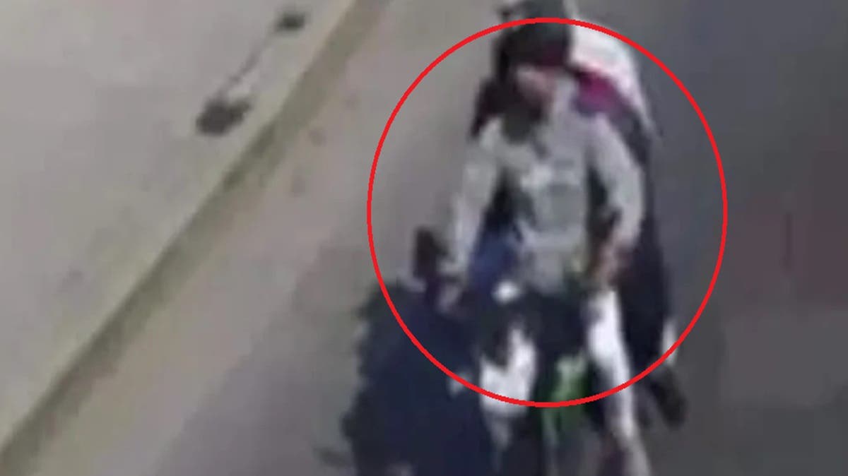 Estos son los tres motoladrones que vaciaron el área de electrónicos en Sam’s Puebla