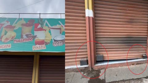 Roban local de chamoyadas en Puebla: se llevan hasta las licuadoras