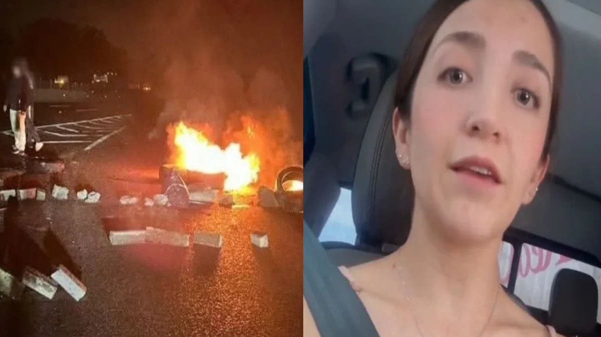 Conductora denuncia asalto armado tras bloqueo en Xoxtla: “Llegaron dos con pistolas en moto”