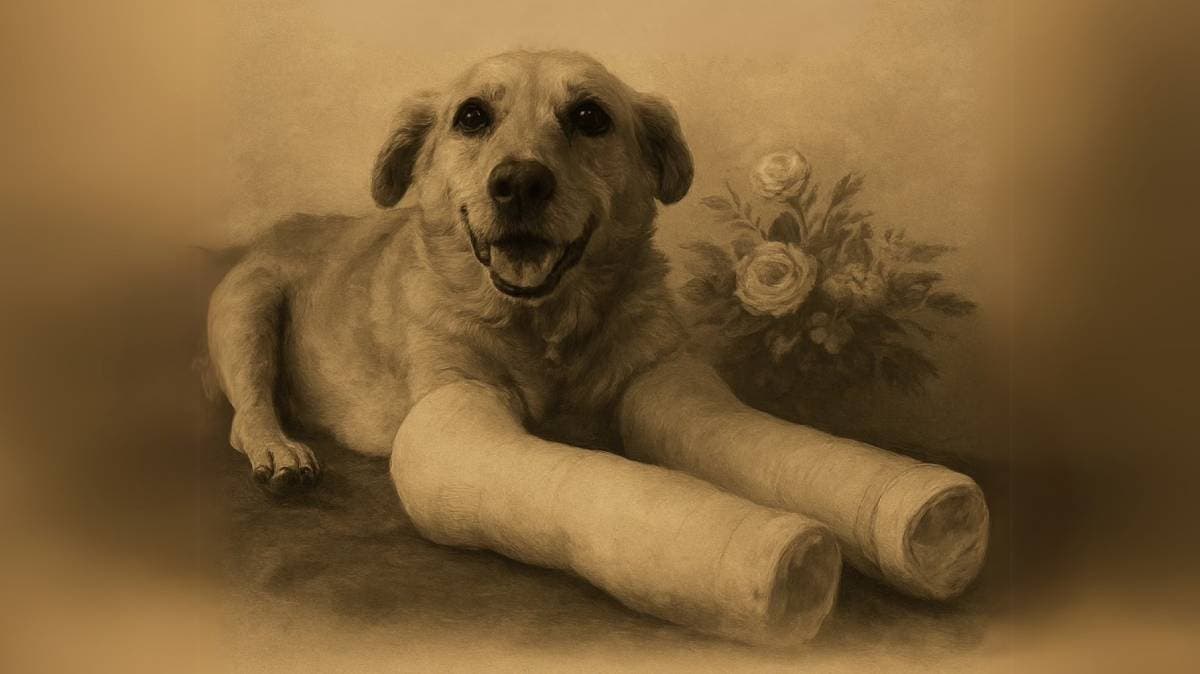 Muere Huesitos, el perro símbolo de la crueldad animal en Puebla: Su historia estremece a México y sacude conciencias