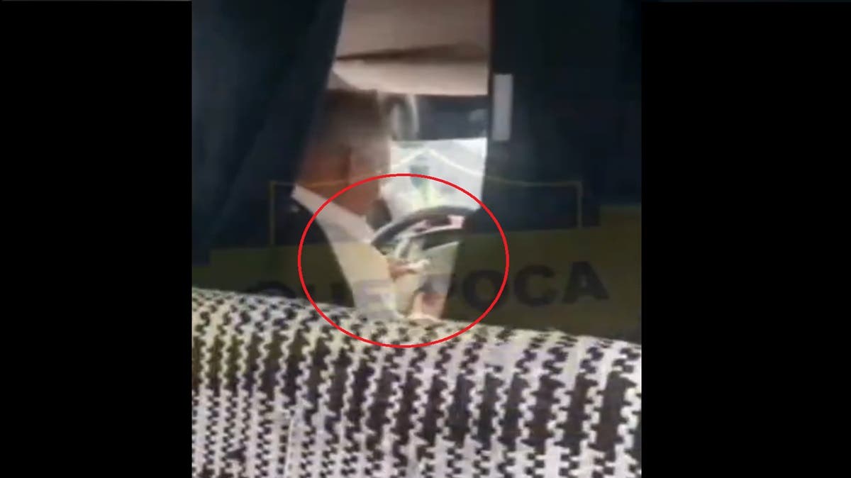 “VIDEO Quería tener un viajesote Denuncian a chofer drogado en plena jornada y con pasajeros