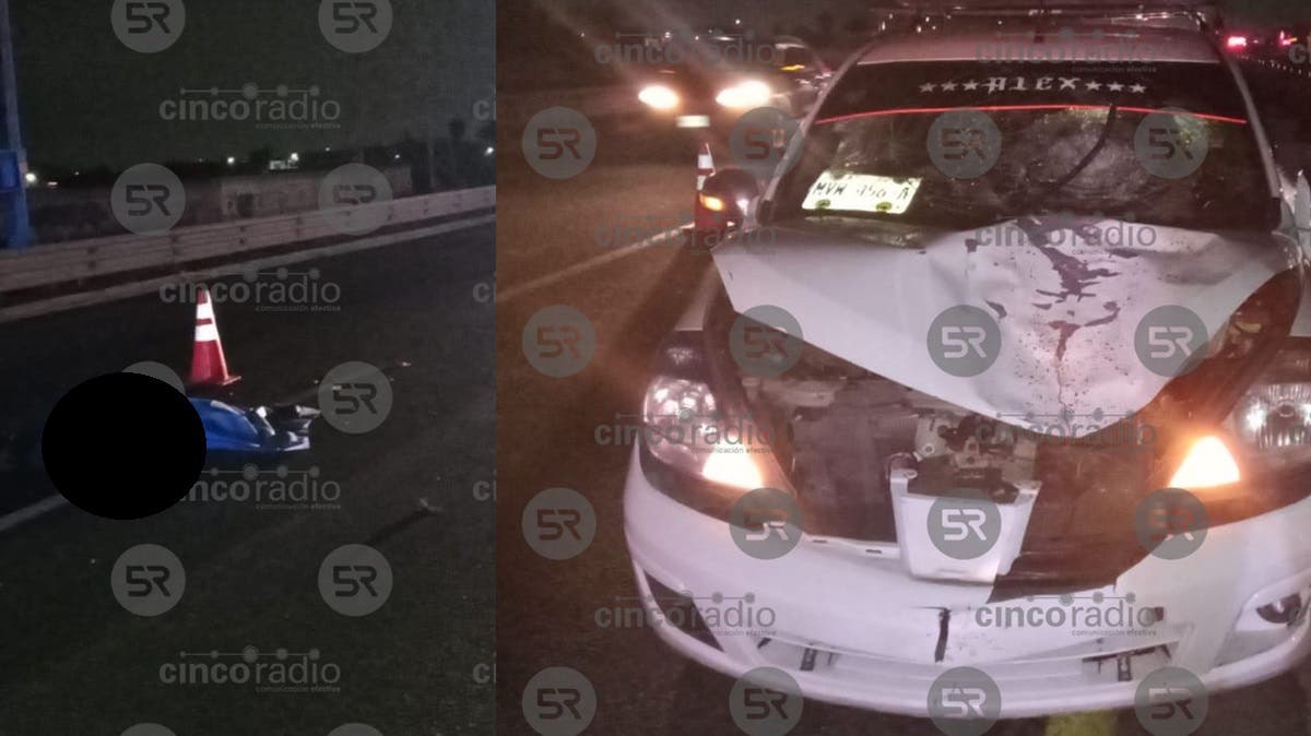 Fatal accidente en la Puebla–Córdoba: hombre muere atropellado de madrugada