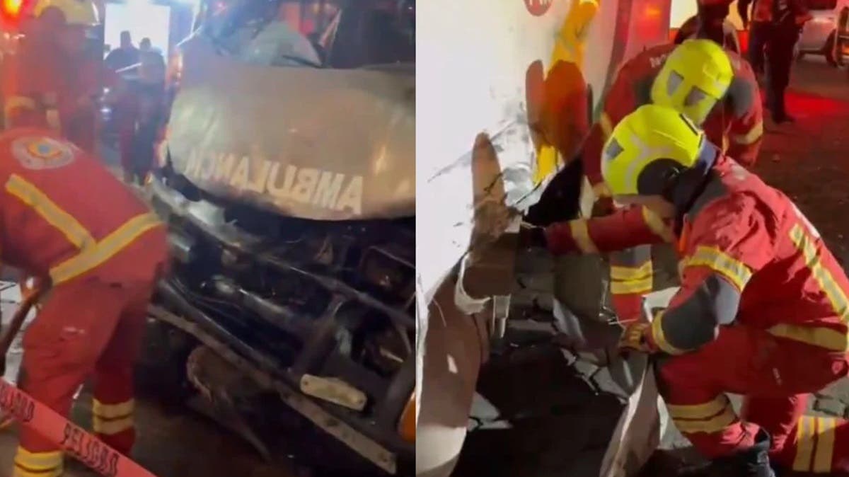 Choque entre ambulancia BUAP y Ruta 44-A deja dos heridos y caos vial en Analco