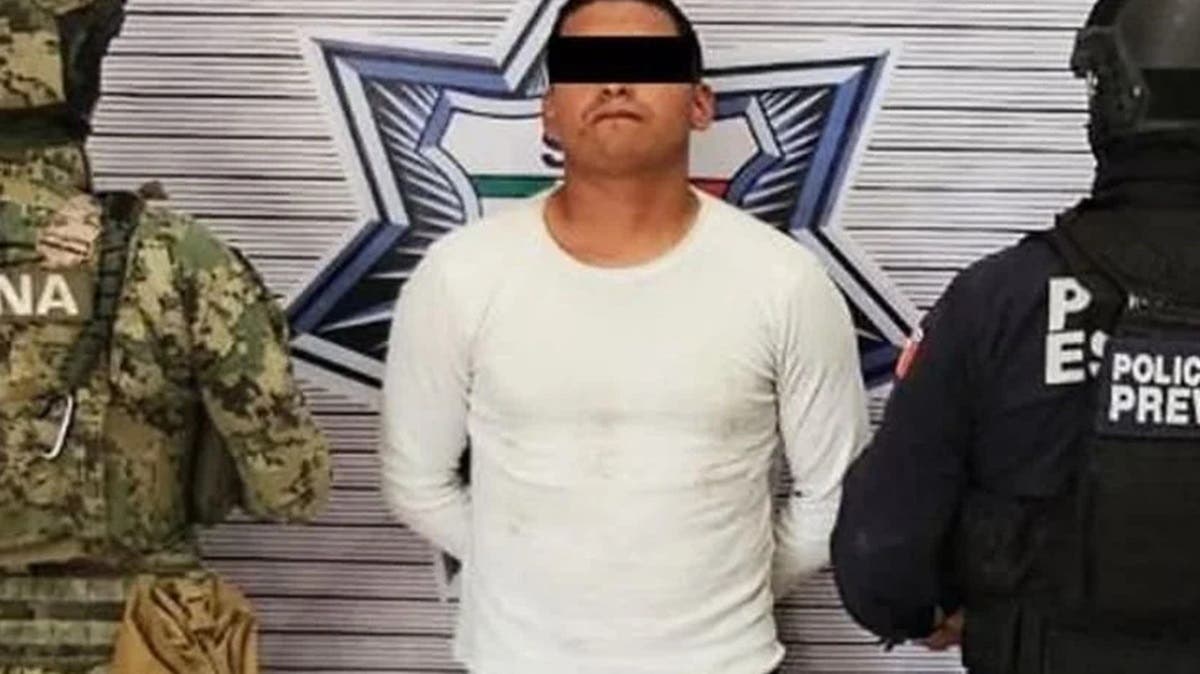Detienen en Puebla a “El Rudo”, presunto feminicida y narcomenudista