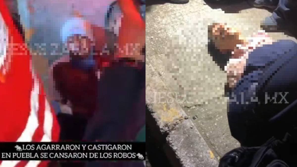 Pasajeros se hartan de la delincuencia y someten a asaltantes en Puebla: así fue la golpiza que cambió la historia en la Ruta 38A