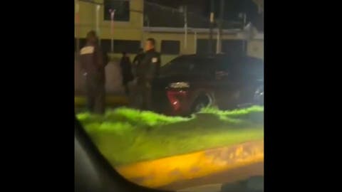 Poblano reporta robo de su camioneta y lo descubren manejándola él mismo